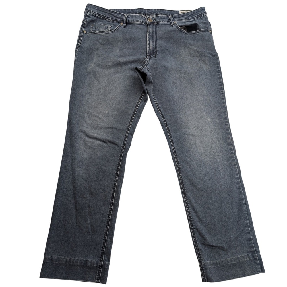 Buffalo David Bitton Axel Jeans Mens 40x34(39X30) Blue Slim Stretch Denim